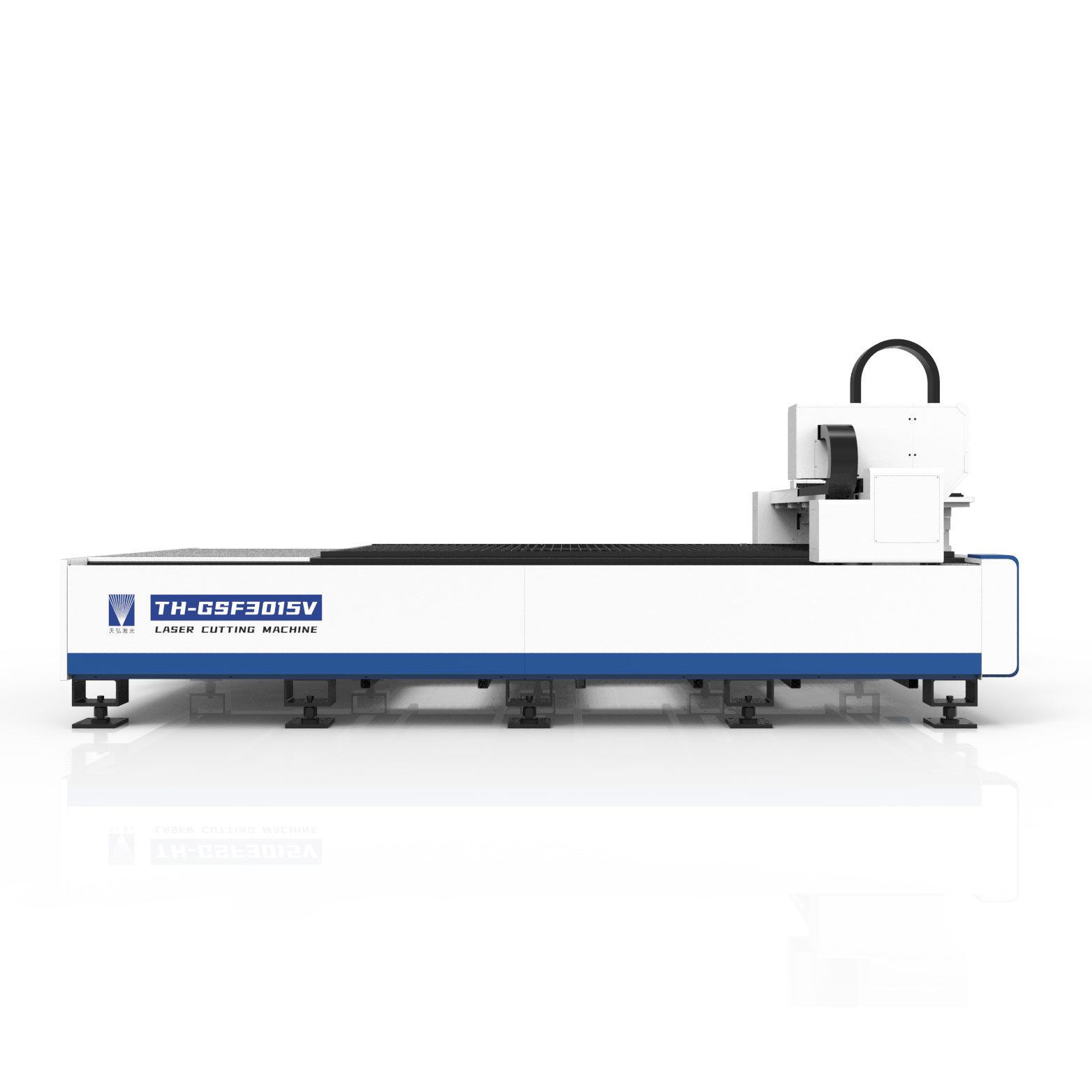 Single Table 3000W Sheet Metal Laser Cutting Machine