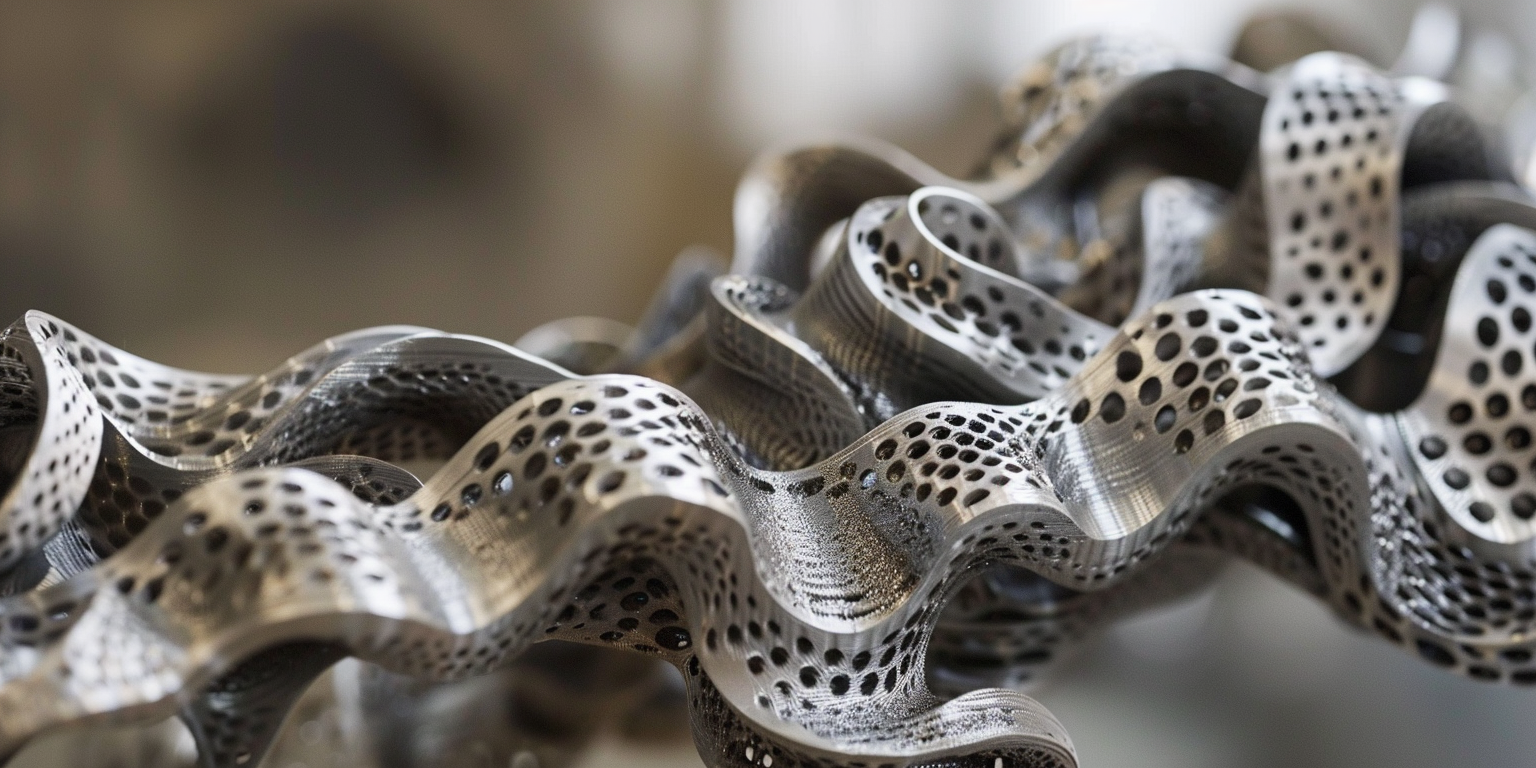 3D Metal Printer Art Product